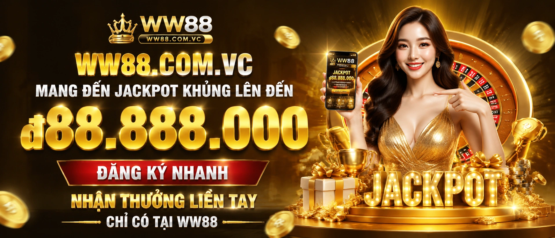 WW88 giao diện đăng nhập
