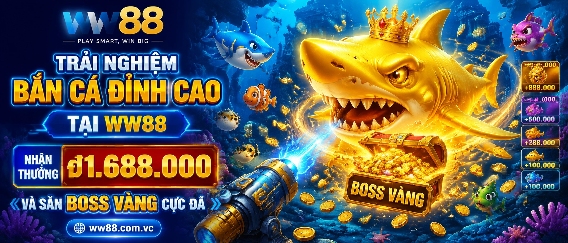 Bắn Cá 3D Siêu Phòng